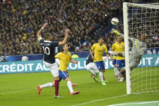 Karim Benzema (Fra) FOOTBALL : FRA vs BRA - 26 03 2015 JBAutissier 