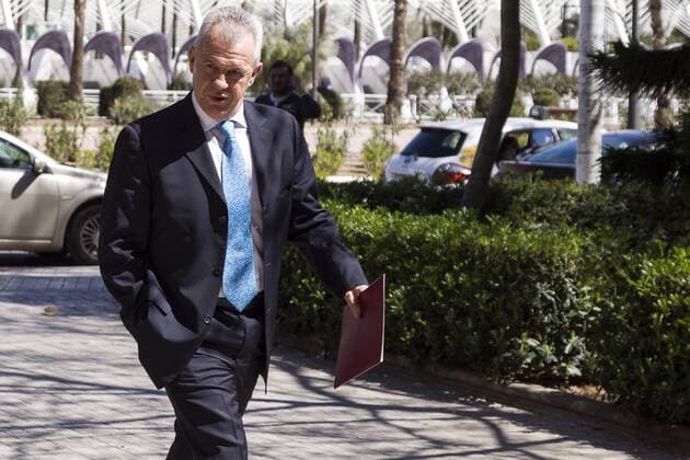 Aktuell Fußball, Spanien, Ex-Trainer von Real Saragossa Javier Aguirre erscheint zu Befragung zu Manipulationsvorwürfen aus dem Jahr 2011 Valencia, Spain. March 27, 2015. 