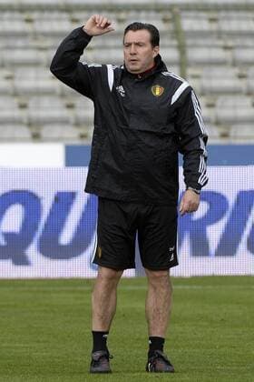 Marc Wilmots, headcoach of Belgium FOOTBALL : Entrainement Equipe Belgique - stade Roi Baudouin - 27 03 2015 PhotoNews Panoramic 