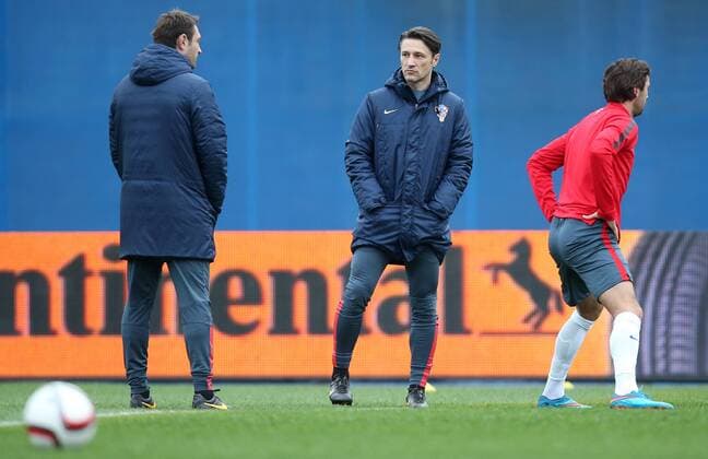 European Qualifiers - Croatia - Norway - Croatia training 27.03.2015., Zagreb, Croatia - Niko Kovac of Croatia takes part in a training session ahead of their UEFA EURO EM Europameisterschaft Fussball 2016 qualifier against Norway.  IgorxKralj PIXSELL