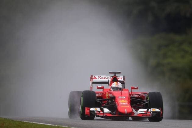 Motorsports: FIA Formula One World Championship WM Weltmeisterschaft 2015, Grand Prix of Malaysia, 5 Sebastian Vettel (GER, Scuderia Ferrari), xHOCHxZWEIx