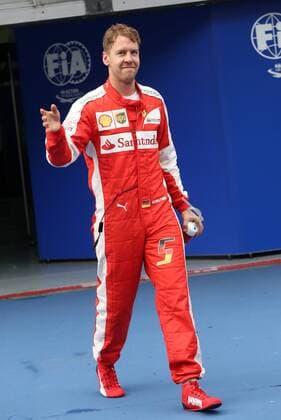 Sebastian Vettel, Scuderia Ferrari, Platz 2 beim Qualifying, formula formula 1 GP, Malaysia in Kuala Lumpur Sepang 28.03.2015 Photo:mspb Thomas Melzer Sebastian Vettel, Qualifying, formula formula 1 GP, Malaysia
