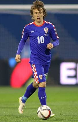 Zagreb, 28.3.2015. - Stadion Maksimir - Qualifying round - Group H, Croatia (blue) 5:1 Norway (white). Luka MODRIC (10)