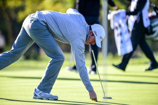 Mar 27, 2015- San Antonio, TX-- Jimmy Walker during second round play of the Valero Texas Open at the AT&T Oaks Course, TPC San Antonio in San Antonio, Texas. GOLF: MAR 27 PGA Golf Herren - Valero Texas Open - Second Round Icon1503270182015 EDITORIAL USE ONLY