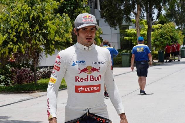 Carlos Sainz jun, Scuderia Toro Rosso, formula 1 GP, Malaysia in Kuala Lumpur Sepang 29.03.2015 Photo:mspb Thomas Melzer Carlos Sainz jun, formula 1 GP, Malaysia
