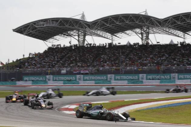 Motorsports: FIA Formula One World Championship WM Weltmeisterschaft 2015, Grand Prix of Malaysia, 6 Nico Rosberg (GER, Mercedes AMG Petronas Formula One Team), xHOCHxZWEIx