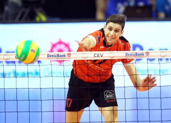 BERLIN , MAX-SCHMELING HALLE 29.03.2015 VOLLEYBALL MEN S CEV DENIZBANK CHAMPIONS LEAGUE FINAL FOUR THE FINAL GAME SEASON 2014 2015 ASSECO RESOVIA RZESZOW - ZENIT KAZAN NIKOLAY PENCHEV ( RESOVIA )  150329MIN114