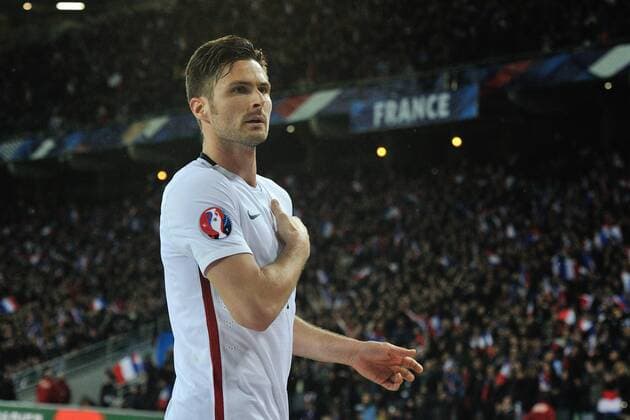 Jubel Olivier Giroud (france) FOOTBALL : France vs Danmark - 29 03 2015 FredericChambert 