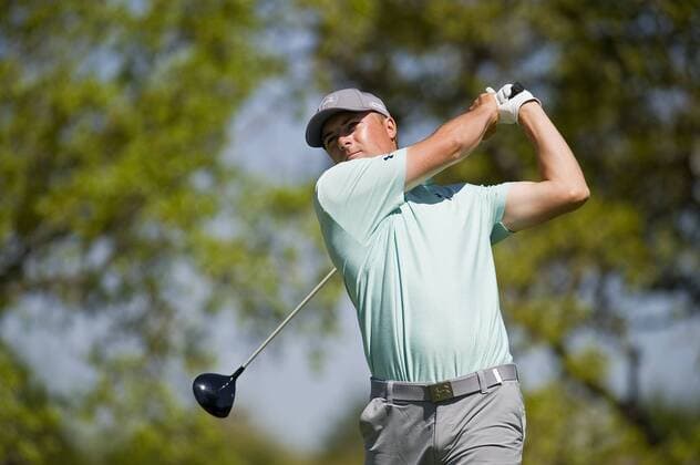 March 29, 2015: Jordan Spieth in action final round Valero Texas Open at TPC San Antonio AT&T Oaks Course. San Antonio, Texas. PGA Golf Herren Golf 2015: Valero Texas Open MAR 29 - ZUMAc04_