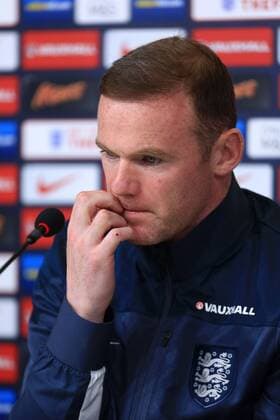 Wayne Rooney of England - England press conference PK Pressekonferenz - International Friendly Länderspiel - Juventus Stadium - Turin - 30 03 2015 EDITORIAL USE ONLY. No use with unauthorised audio, video, data, fixture lists, club league logos or live services. Online in-match use limited to 120 images, no video emulation. No use in betting, games or single club league player publications.