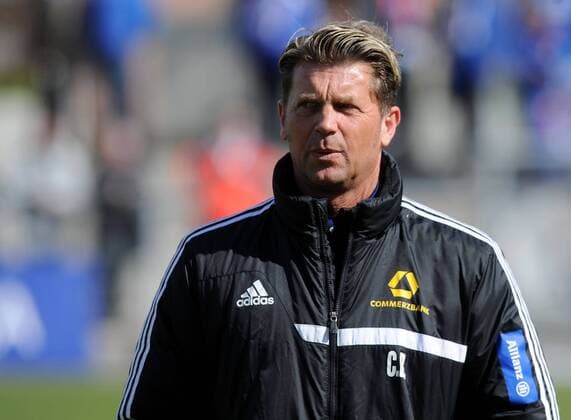01.04.2015, xfux, Fussball DFB Pokal Halbfinale Damen, 1.FFC Frankfurt - Turbine Potsdam, v.l. Trainer Colin Bell (1.FFC Frankfurt)