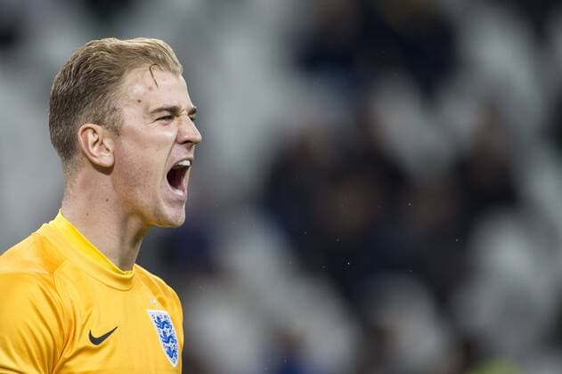 Joe Hart (ENG), MARCH 31, 2015 - Football Soccer : International Friendly Länderspiel match between Italy 1-1 England at Juventus Stadium in Turin, Italy. Noxthirdxpartyxsales  (ptmb072835)