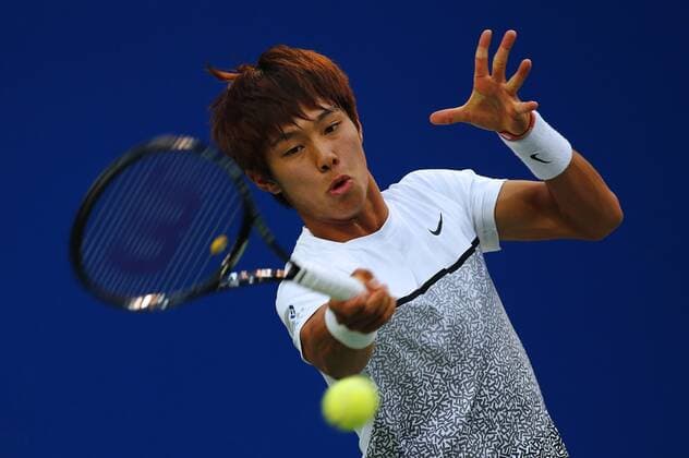 Tennis. ITF Junior masters. Chengdu (CHN). Duck Hee Lee (KOR) .