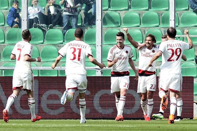 Palermo, 04.04.2015 - Serie A 2014 2015 - US Palermo vs AC Milan - Alessio Cerci 