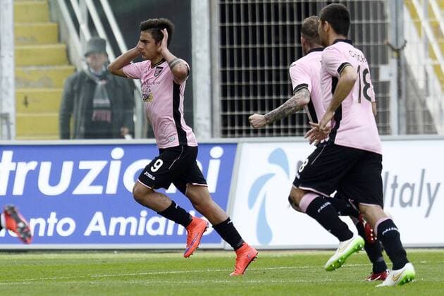 Palermo, 04.04.2015 - Serie A 2014 2015 - US Palermo vs AC Milan - Paulo Dybala 