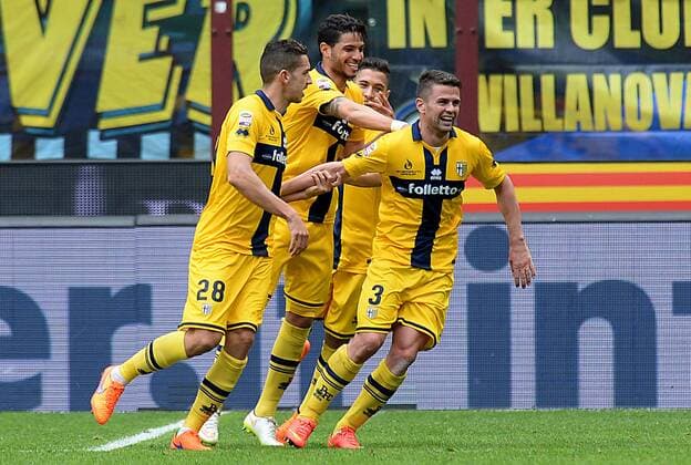 IPP20150404 Football - soccer: Serie A, Inter Mailand - FC Parma, Andi Lila xHOCHxZWEIx xItalyxPhotoxPressx 