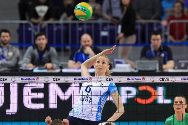 04.04.2015, SZCZECIN - CEV CHAMPIONS LEAGUE 2014 2015 - FINAL FOUR - FINAL MATCH - KPS CHEMIK POLICE - UNEDO YAMAMAY BUSTO ARSIZIO - AGNIESZKA BEDNAREK KASZA -  20150404_KC_CHEMIK-BUSTO_019