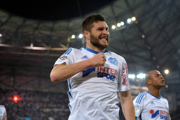 1er But Andre Pierre Gignac (om) FOOTBALL : Marseille vs Paris SG - Ligue 1 - 05 04 2015 AnthonyBIBARD FEP Panoramic 
