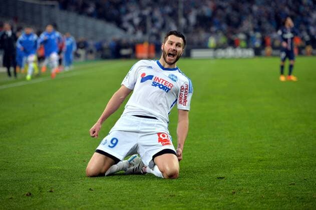 2eme But Andre Pierre Gignac (om) FOOTBALL : Marseille vs Paris SG - Ligue 1 - 05 04 2015 AnthonyBIBARD FEP Panoramic 