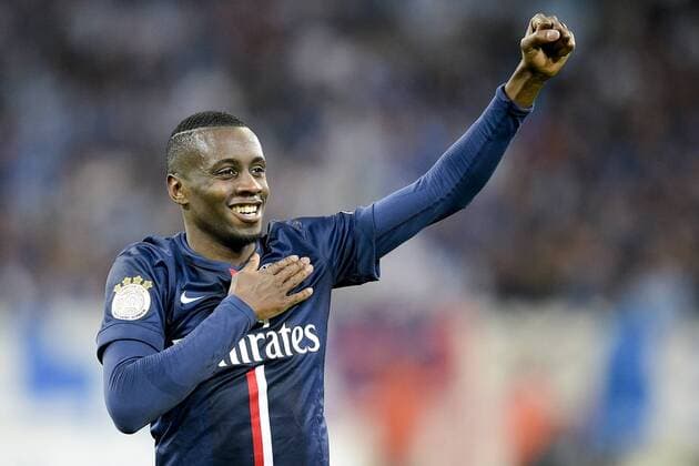 joie de Blaise Matuidi (PSG) en fin de match FOOTBALL : OM vs PSG - Ligue 1 - 05 04 2015 JBAutissier Panoramic  