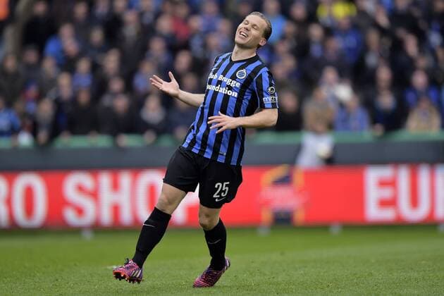 Vormer Rudy Ruud midfielder of Club Brugge FOOTBALL : Club Brugge vs Standard Liege - Jupiler Pro League - 06 04 2015 PHOTONEWS PANORAMIC