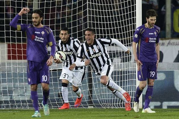 Florenz, 07.04.2015 - Coppa Italia 2014 2015 - ACF Fiorentina AC vs Juventus Turin - Alessandro Matri 