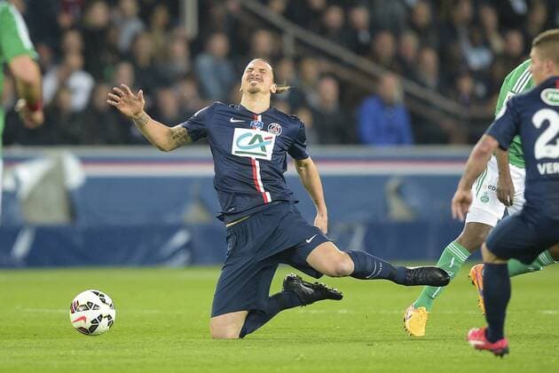 Zlatan Ibrahimovic (PSG) FOOTBALL : FC Paris St Germain PSG vs AS Saint Etienne - 1 2Finale Coupe de France - 08 04 2015 JBAutissier Panoramic 