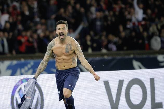 Ezequiel Lavezzi FOOTBALL : PSG vs AS Saint Etienne - 1 2 Finale Coupe de France - 08 04 2015 StephaneAllaman Panoramic 