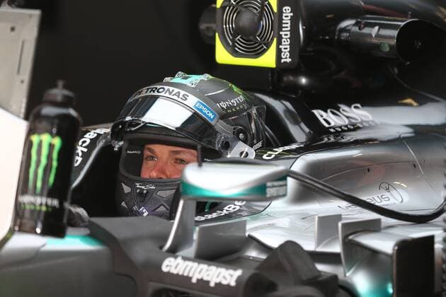 Motorsports: FIA Formula One World Championship WM Weltmeisterschaft 2015, Grand Prix of China, 6 Nico Rosberg (GER, Mercedes AMG Petronas Formula One Team), xHOCHxZWEIx