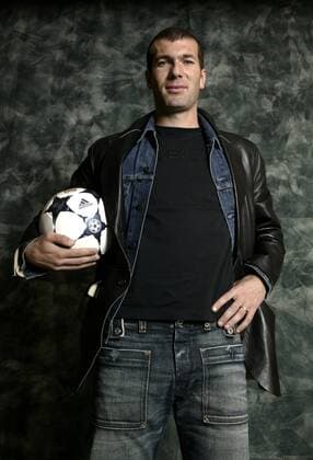 Zindedine Zidane - Real Madrid - Fotoshooting in Madrid