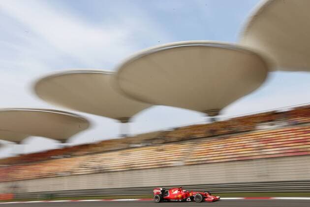 Motorsports: FIA Formula One World Championship WM Weltmeisterschaft 2015, Grand Prix of China, 7 Kimi Raikkonen (FIN, Scuderia Ferrari), xHOCHxZWEIx