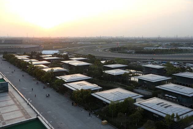 Motorsports: FIA Formula One World Championship WM Weltmeisterschaft 2015, Grand Prix of China, Shanghai International Circuit, general view xHOCHxZWEIx