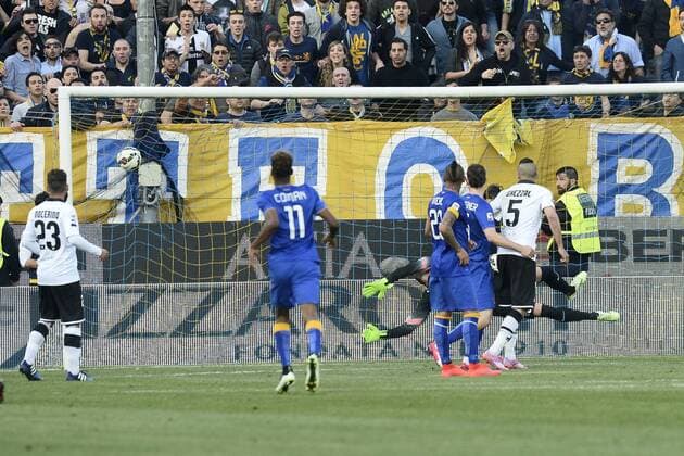 Db Parma 11 04 2015 - campionato di calcio serie A FC Parma vs Juventus Turin: Jose Mauri 