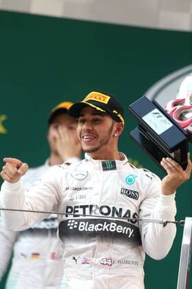 Motorsports: FIA Formula One World Championship WM Weltmeisterschaft 2015, Grand Prix of China, 44 Lewis Hamilton (GBR, Mercedes AMG Petronas Formula One Team), xHOCHxZWEIx