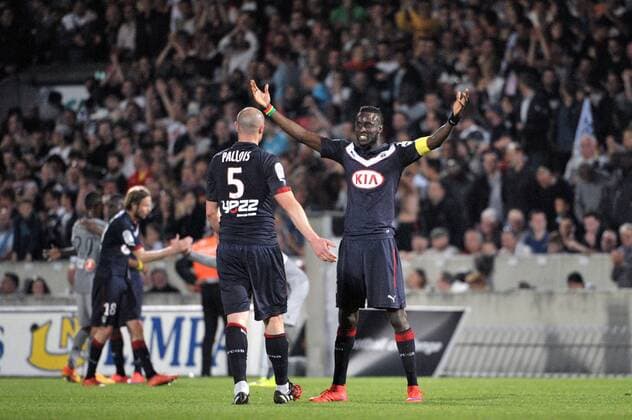 LAMINE SANE (bor) - JOIE FOOTBALL : Bordeaux vs Marseille - Ligue 1 - 12 04 2015 FEP Panoramic 