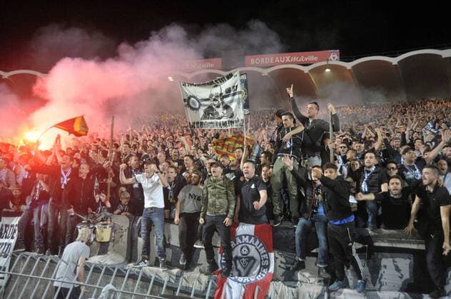 Fans Girondins Bordeaux - Ligue 1 - 12 04 2015 FEP