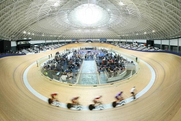 General view of Izu Velodrome, APRIL 11, 2015 - Cycling : 84th Japan National Championships Track Race at Izu Velodrome, Tokyo, Japan. Noxthirdxpartyxsales  (hnnh000131)