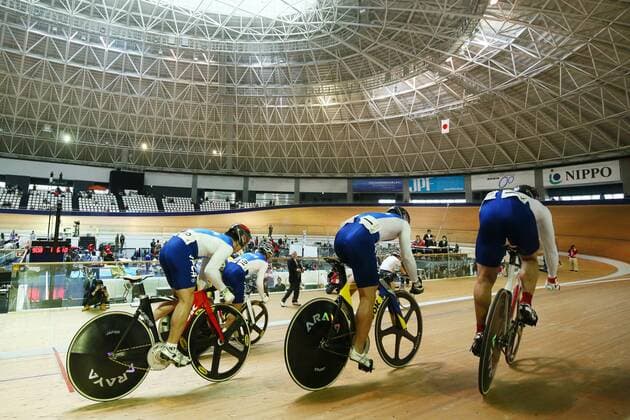 General view of Izu Velodrome, APRIL 11, 2015 - Cycling : 84th Japan National Championships Track Race at Izu Velodrome, Tokyo, Japan. Noxthirdxpartyxsales  (hnnh000138)
