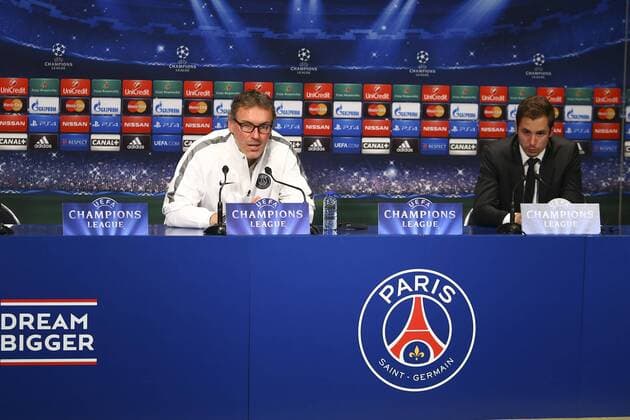 Laurent Blanc FOOTBALL : PK Paris Saint Germain (PSG) - Champions League - 14 04 2015 GwendolineLeGoff 