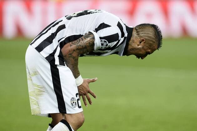 Champions League Juventus Turin - AS Monaco FC Arturo Vidal 
