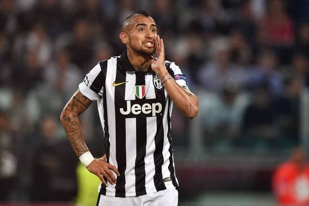 Arturo Vidal Juventus Champions League Juventus Turin - AS Monaco FC andreaxstaccioli