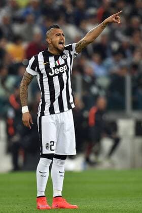 Arturo Vidal Juventus Champions League Juventus Turin - AS Monaco FC andreaxstaccioli