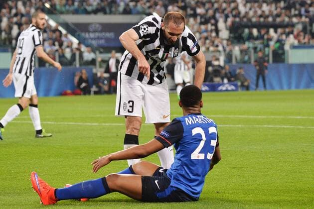 Giorgio Chiellini Juventus, Anthony Martial Monaco Champions League Juventus Turin - AS Monaco FC andreaxstaccioli
