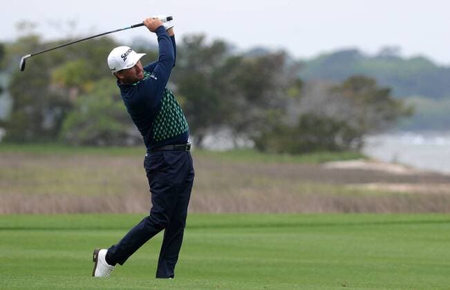 April 16, 2015 - Hilton Head Island, SC, USA - Graeme McDowell hits on the 18th fairway during the first round of the RBC Heritage Presented by Boeing on Thursday, April 16, 2015, at Harbour Town Golf Links in Sea Pines on Hilton Head Island, S.C. RBC Heritage Presented by Boeing - ZUMAm67_