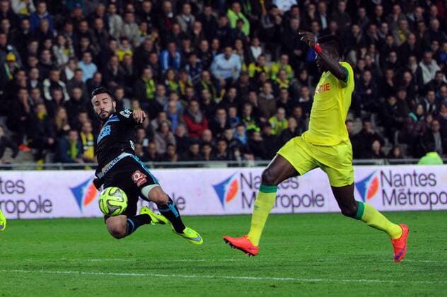 Romain ALESSANDRINI (om) FOOTBALL : Nantes vs Marseille - Ligue 1 - 17 04 2015 FEP Panoramic 