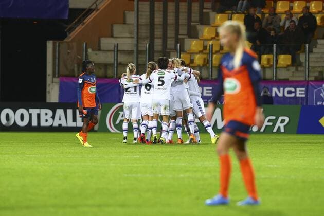 joie Camille ABILY (OL) equipe (OL) et deception montpellier FOOTBALL : Montpellier vs Lyon - Feminine - Finale Coupe de France - 18 04 2015 GwendolineLeGoff Panoramic 