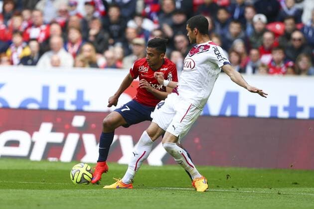 Sofiane Boufal (Lille) FOOTBALL : losc OSC Lille vs Girondins Bordeaux - Ligue 1 - 19 04 2015 - GwendolineLeGoff Panoramic 