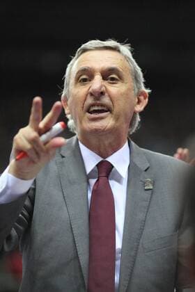 Svetislav Pesic (Trainer FC Bayern Muenchen) Fraport Skyliners vs. FC Bayern Muenchen, Basketball, Beko BBL, 19.04.2015 Foto: Bermel Eibner EP_MBL