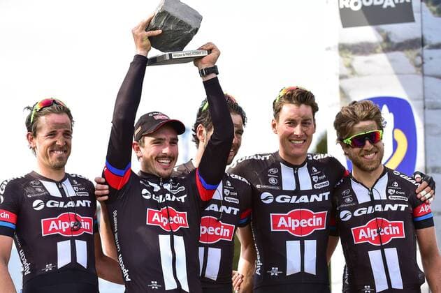 RADSPORT - PARIS - ROUBIAX - 12.04.2015, John Degenkolb (GER Giant-Alpecin) gewinnt Paris-Roubaix 2015, -