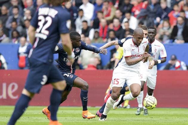 Djibril SIDIBE (lille) FOOTBALL : Paris Saint Germain PSG - OSC Lille LOSC - - Ligue 1 - 25 04 2015 JBAutissier Panoramic 